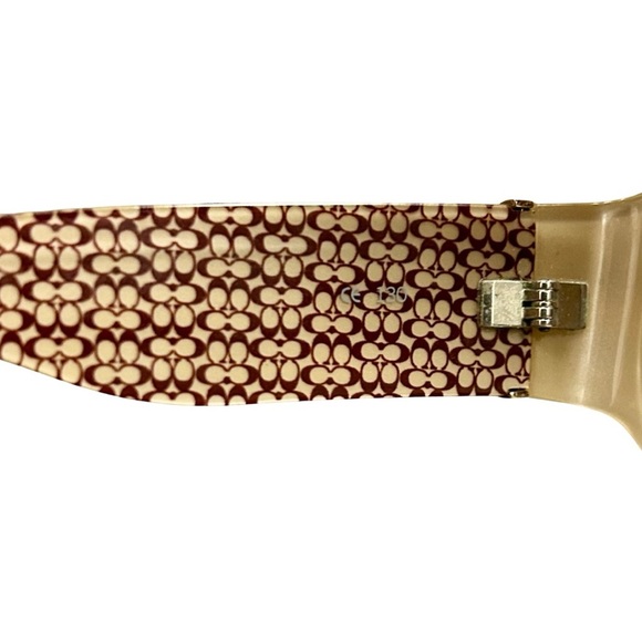 Coach “Keri” Tortoise Shell Prescription Glasses Frames - Picture 5 of 6